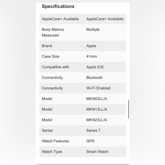 Apple Watch Series 7 GPS 41mm, Starlight - Picture 4 of 8